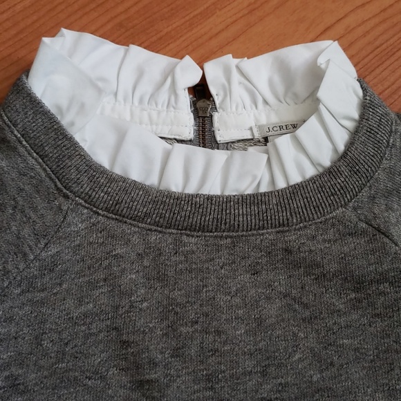 J Crew popover with ruffle collar Size XS - Picture 2 of 8